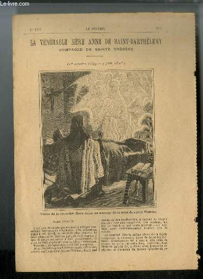 Vies des Saints n 1397 - Nouvelle srie - La vnrable Mre Anne de Saint Barthlmy, compagne de Sainte Thrse (1er octobre 1549-7 juin 1626)