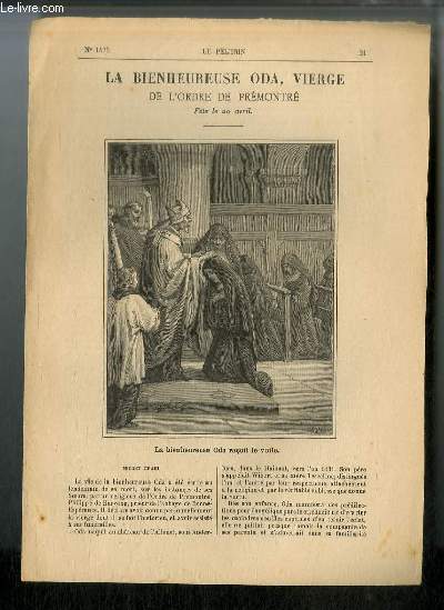 Vies des Saints n 1475 - Nouvelle srie - La bienheureuse Oda, vierge, de l'ordre de Prmontr - fte le 20 avril