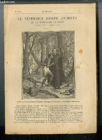 Vies des Saints n 1483 - Nouvelle srie - Le vnrable Joseph Anchita de la Compagnie de Jsus - 7 avril 1534 - 9 juin 1597