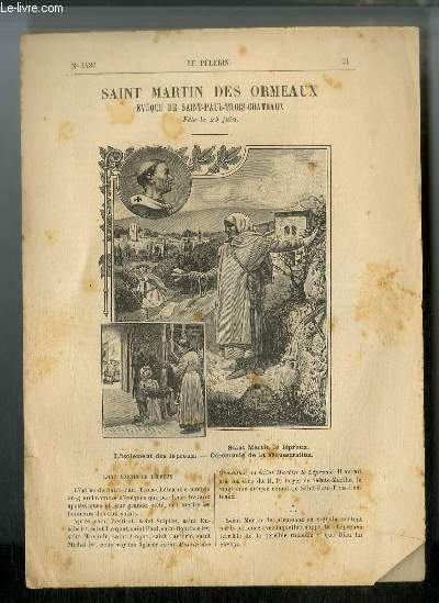 Vies des Saints n 1486 - Nouvelle srie - Saint Martin des Ormeaux, vque de Saint-Paul-Trois-Chteaux - fte le 23 juin