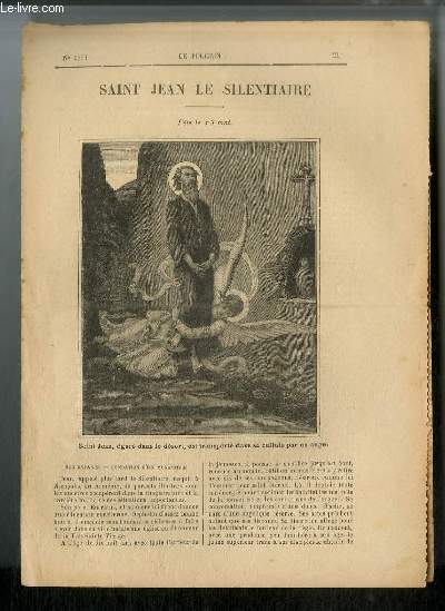 Vies des Saints n 1551 - Nouvelle srie - Saint Jean le Silentiaire - fte le 13 mai