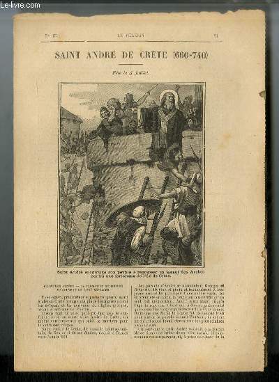 Vies des Saints n 1566 - Nouvelle srie - Saint Andr de Crte (660-740) - fte le 4 juillet