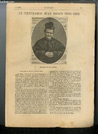Vies des Saints n 1632 - Nouvelle srie - Le vnrable Jean Rosco (1815-1888)