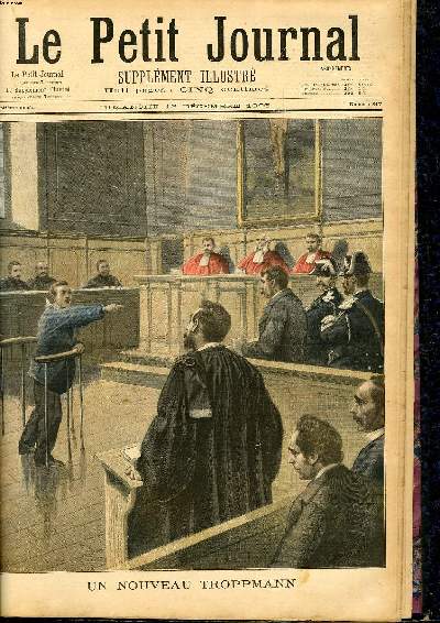 LE PETIT JOURNAL - supplment illustr numro 317 - UN NOUVEAU TROPPMANN - THEATRE DE LA GAITE: LA POUPEE