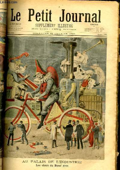 LE PETIT JOURNAL - supplment illustr numro 328 - AU PALAIS DE L'INDUSTRIE: LES CHARS DU BOEUF GRAS - ARMEE TURQUE, ARMEE GRECQUE