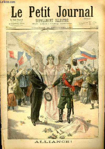 LE PETIT JOURNAL - supplment illustr numro 356 - ALLIANCE ! - LE RETOUR DU PRESIDENT: A LA CHAMBRE DE COMMERCE DE DUNKERQUE