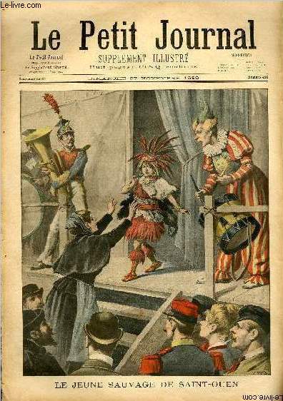 LE PETIT JOURNAL - supplment illustr numro 419 - LE JEUNE SAUVAGE DE SAINT-OUEN - REMISE DE LA TOISON D'OR AU PRESIDENT DE LA REPUBLIQUE