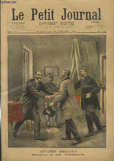 LE PETIT JOURNAL - supplment illustr numro 452 - AFFAIRE DREYFUS - DREYFUS ET SES DEFENSEURS.