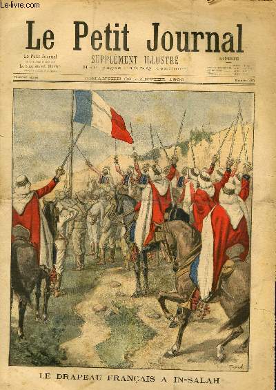 LE PETIT JOURNAL - supplment illustr numro 480 - VICTOIRE FRANCAISE A IN-SALAH - EXPLOSION AU LABORATOIRE MUNICIPAL