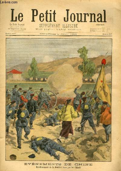 LE PETIT JOURNAL - supplment illustr numro 507 - EVENEMENTS DE CHINE: ENVAHISSEMENT DE LA FRONTIERE RUSSE PAR LES CHINOIS - MASSACRE DANS L'EGLISE DE MOUKDEN EN MANDCHOURIE