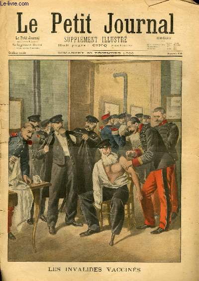 LE PETIT JOURNAL - supplément illustré numéro 528 - LES INVALIDES VACCINES - ... - Afbeelding 1 van 1