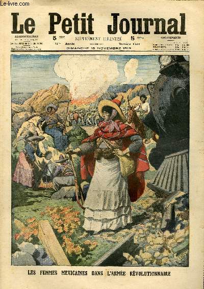 LE PETIT JOURNAL - supplment illustr numro 1200 - LES FEMMES MEXICAINES DANS L'ARMEE REVOLUTIONNAIRE