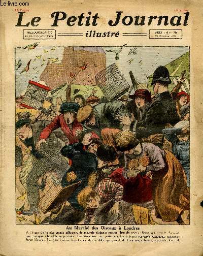 LE PETIT JOURNAL - supplment illustr numro 1713 - AU MARCHE DES OISEAUX A LONDRES - LE SAHARA MAGIQUE