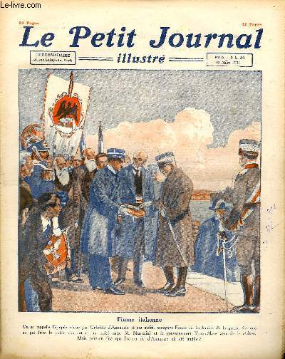 LE PETIT JOURNAL - supplment illustr numro 1736 - FIUME ITALIENNE - LE BOURGET AERO-PORT MODELE