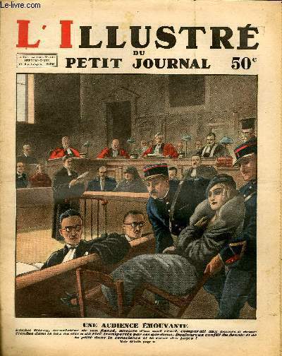 LE PETIT JOURNAL - supplment illustr numro 2140 - UNE AUDIENCE EMOUVANTE