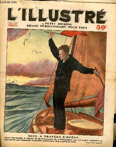 LE PETIT JOURNAL - supplment illustr numro 2185 - SEUL A TRAVERS L'OCEAN