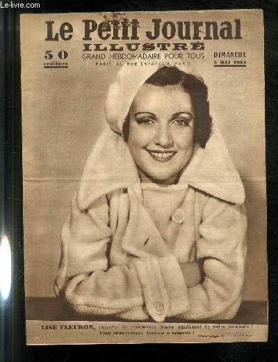 LE PETIT JOURNAL - supplment illustr numro 2315 - LISE FLEURON, L'HEROINE DU MYSTERIEUX DRAME PASSIONNEL DE NOTRE CONCOURS: TOUS DETECTIVES: QUEL EST LE COUPABLE ?