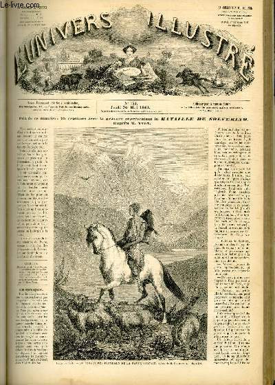 L'UNIVERS ILLUSTRE - QUATRIEME ANNEE N° 159 Un berger des plateaux de la Haute Kabylie