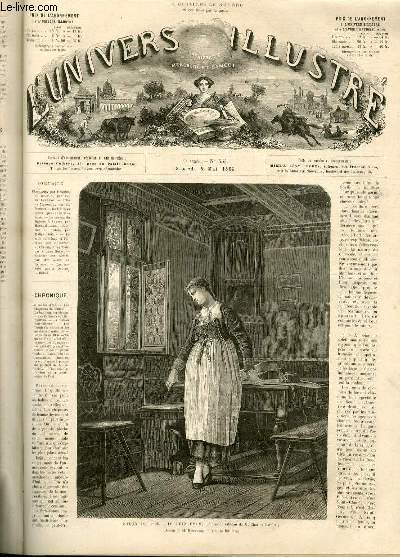 L'UNIVERS ILLUSTRE- NEUVIEME ANNEE N 534 Salon de 1866