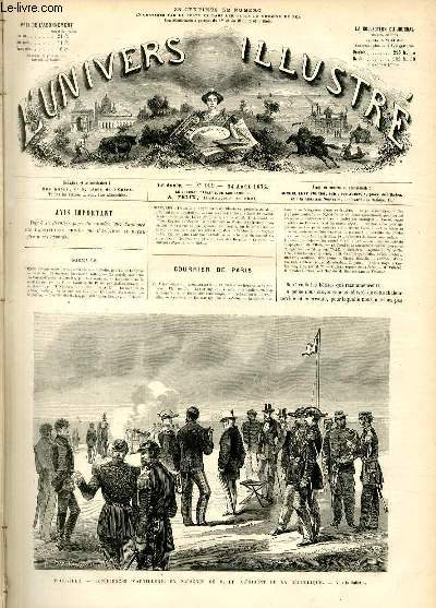 L'UNIVERS ILLUSTRE - QUINZIEME ANNEE N 909 Trouville