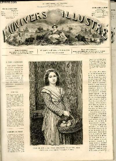 L'UNIVERS ILLUSTRE - DIX-SEPTIEME ANNEE N 1004 Salon de 1874