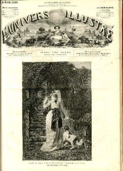 L'UNIVERS ILLUSTRE - DIX-HUITIEME ANNEE N 1054 Salon de 1875