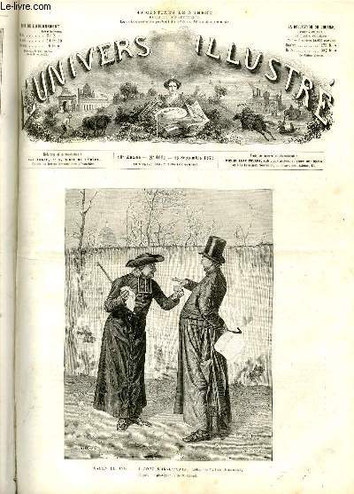 L'UNIVERS ILLUSTRE - DIX-HUITIEME ANNEE N 1069 Salon de 1875