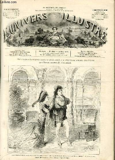 L'UNIVERS ILLUSTRE - VINGTIEME ANNEE N 1149 Bouffes-Parisiens