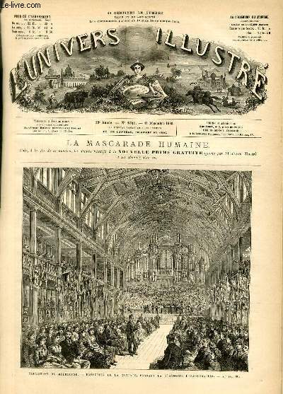 L'UNIVERS ILLUSTRE - VINGT-TROISIEME ANNEE N 1342 Exposition de Melbourne