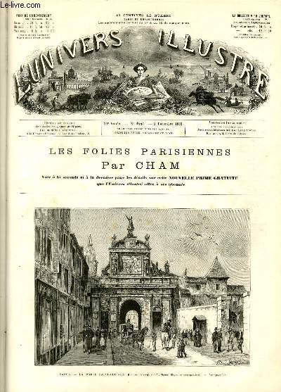 L'UNIVERS ILLUSTRE - VINGT-CINQUIEME ANNEE N 1445 Nancy