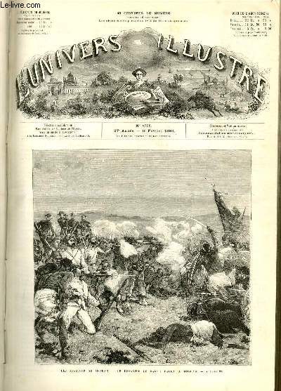 L'UNIVERS ILLUSTRE - VINGT-SEPTIEME ANNEE N 1508 Les affaires du Soudan