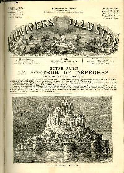 L'UNIVERS ILLUSTRE - VINGT-SEPTIEME ANNEE N 1521 Le Mont Saint-Michel