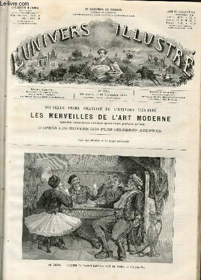 L'UNIVERS ILLUSTRE - VINGT-HUITIEME ANNEE N 1599 En grce