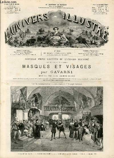 L'UNIVERS ILLUSTRE - VINGT-NEUVIEME ANNEE N 1650 - Thtre de Paris, 