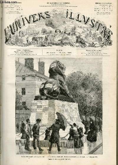 L'UNIVERS ILLUSTRE - TRENTIEME ANNEE N 1678 Paris pendant les lections