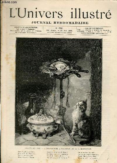 L'UNIVERS ILLUSTRE - TRENTE DEUXIEME ANNEE N 1783 - Salon de 1889, 