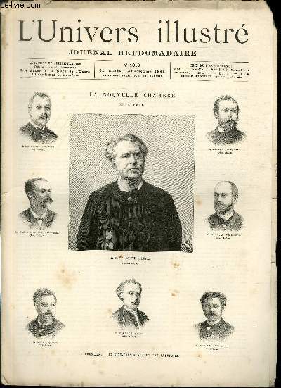 L'UNIVERS ILLUSTRE - TRENTE DEUXIEME ANNEE N 1810 Le prsident, les vices-prsidents et les questeurs