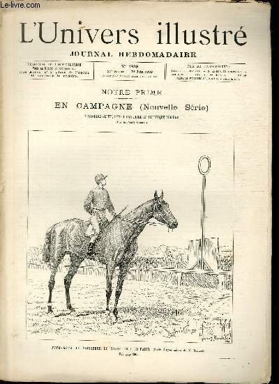 L'UNIVERS ILLUSTRE - TRENTE-TROISIEME ANNEE N 1839 Fitz-Roya