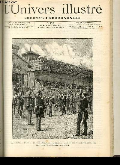 L'UNIVERS ILLUSTRE - TRENTE TROISIEME ANNEE N 1843 La fte du 14 Juillet