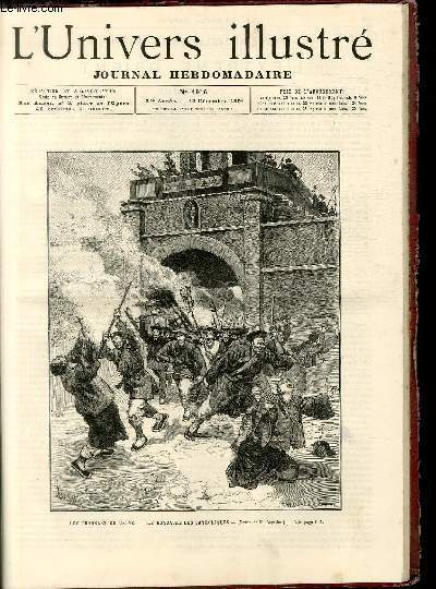 L'UNIVERS ILLUSTRE- TRENTE QUATRIEME ANNEE N 1916 Les troubles en Chine