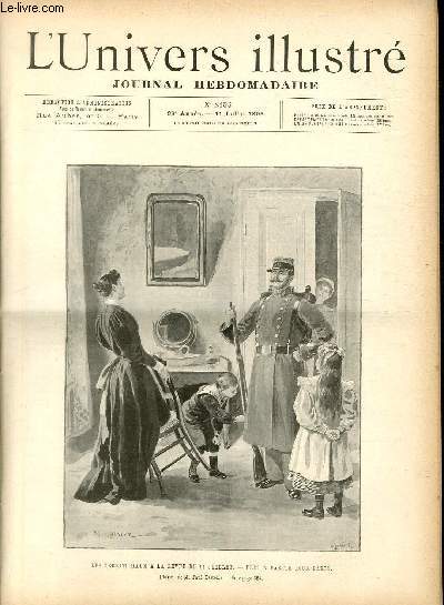 L'UNIVERS ILLUSTRE - TRENTE NEUVIEME ANNEE N 2155 Les territoriaux  la revue du 14 Juillet