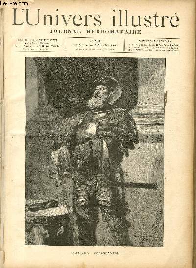 L'UNIVERS ILLUSTRE - QUARANTIEME ANNEE N 2181 Beaux-Arts