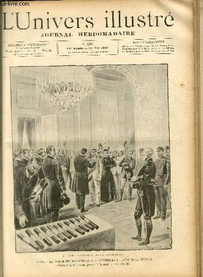 L'UNIVERS ILLUSTRE - QUARANTIEME ANNEE N 2201 Paris