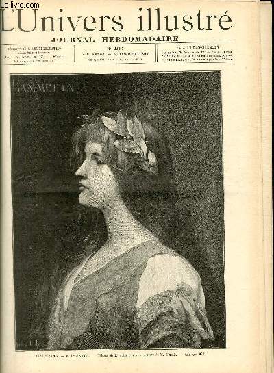 L'UNIVERS ILLUSTRE - QUARANTIEME ANNEE N 2223 Beaux-Arts