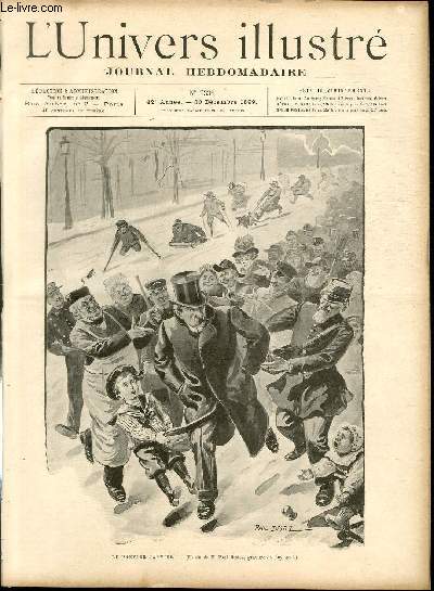L'UNIVERS ILLUSTRE - QUARANTE DEUXIEME ANNEE N 2336 Le premier Janvier