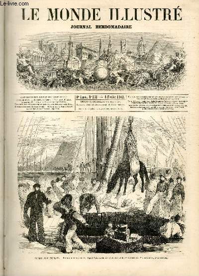 LE MONDE ILLUSTRE N252 Expdition du Mexique