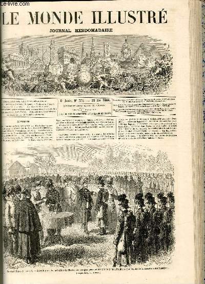 LE MONDE ILLUSTRE N372 Conflit Dano-Allemand