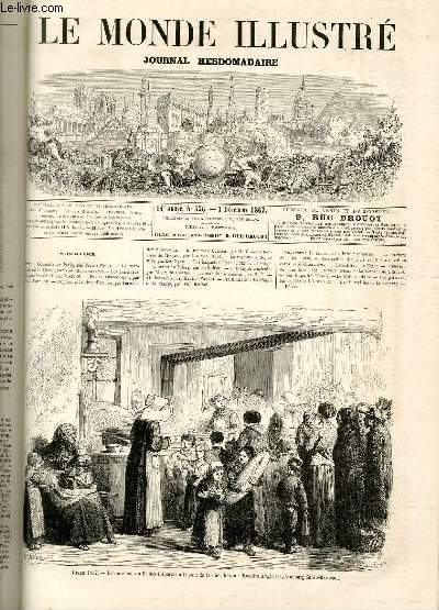 LE MONDE ILLUSTRE N556 Hiver 1867