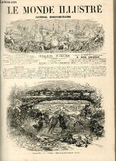 LE MONDE ILLUSTRE N561 Hiver de 1868