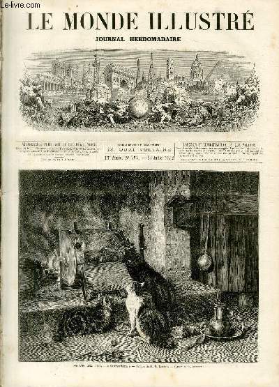 LE MONDE ILLUSTRE N798 Salon de 1872